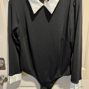 Shein Black bodysuit Sz XL